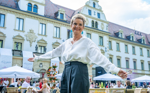 Im Sommer ist Gloria von Thurn und Taxis Gastgeberin bei den Regensburger Schlossfestspielen. (Archivbild) - Foto: Armin Weigel/dpa