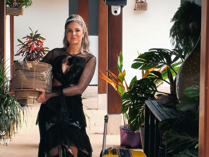 Yvonne Woelke Promis unter Palmen - Foto: presseportal.de