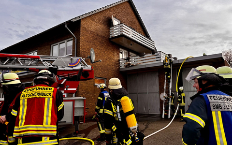 FW-Schermbeck: Alarmierter Zimmerbrand - Foto: presseportal.de