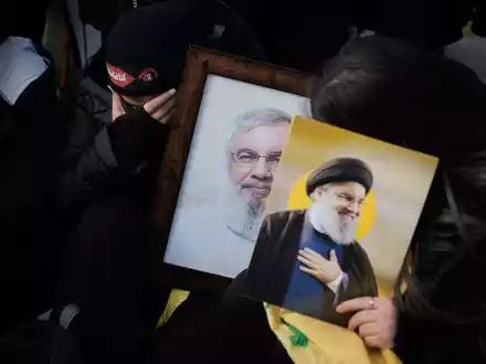 Nasrallahs Tod hat eine Lücke gerissen - nicht nur in die Hierarchie der Hisbollah, auch in ihre Identität.  - Foto: Bilal Hussein/AP/dpa