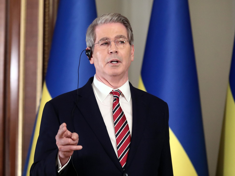 Bessent ist zuversichtlich, dass die Ukraine bald in die Vereinbarung einwilligen wird. (Archivbild) - Foto: Volodymyr Tarasov/Ukrinform/dpa