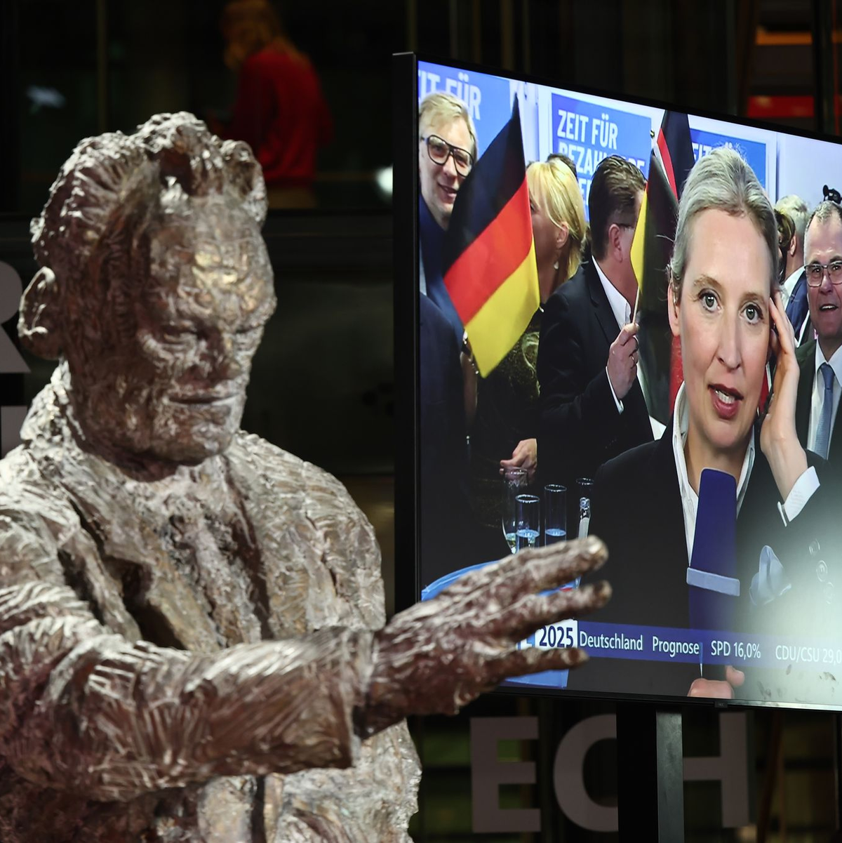 AfD-Chefin Weidel  - Foto: Hannes P Albert/dpa