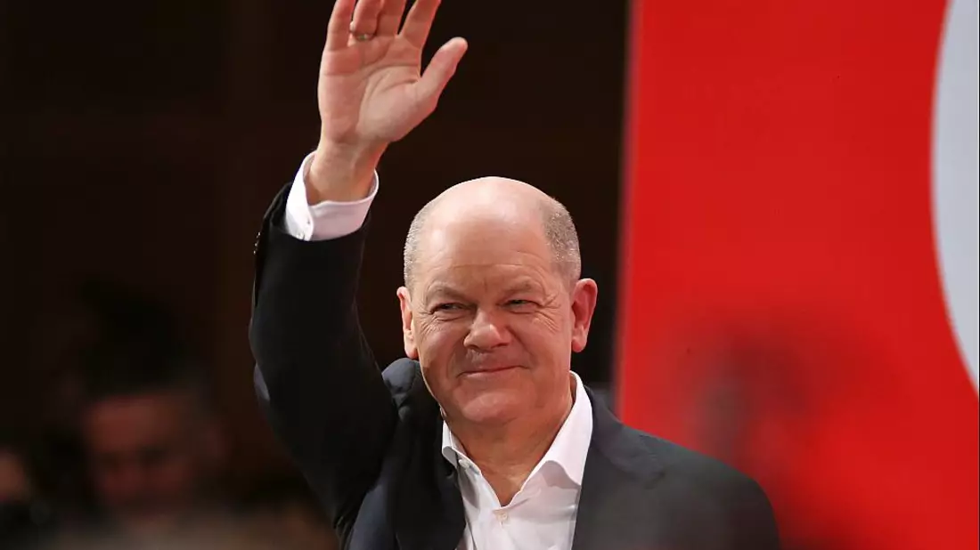 Olaf Scholz am 23.02.2025 - Bild: über dts Nachrichtenagentur