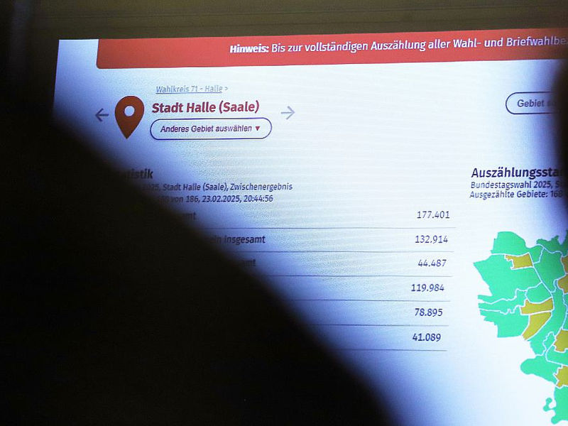 Ergebnisverkündung Bundestagswahlkreis 71 - Foto: über dts Nachrichtenagentur