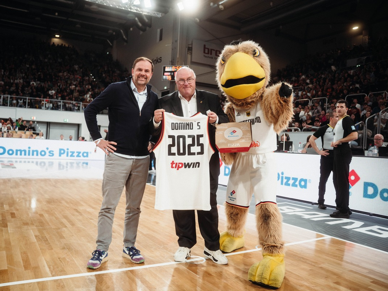 Domino's Pizza Deutschland wird Premium-Partner der deutschen Basketball-Nationalmannschaft - Foto: presseportal.de