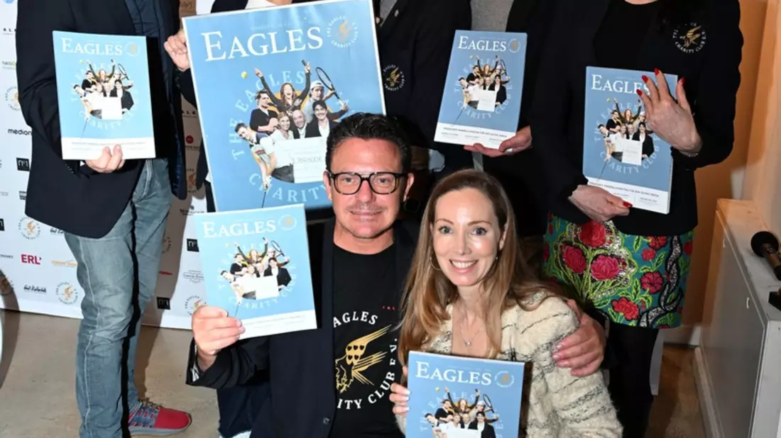 Kicken mit Herz & EAGLES Magazinpräsentation 2025: Ein Tag voller Höhepunkte in der No. 1 Bar & Lounge in Gut Keferloh - Bild: presseportal.de