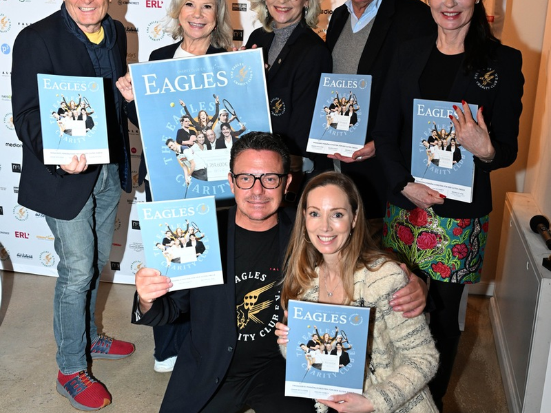 Kicken mit Herz & EAGLES Magazinpräsentation 2025: Ein Tag voller Höhepunkte in der No. 1 Bar & Lounge in Gut Keferloh - Foto: presseportal.de