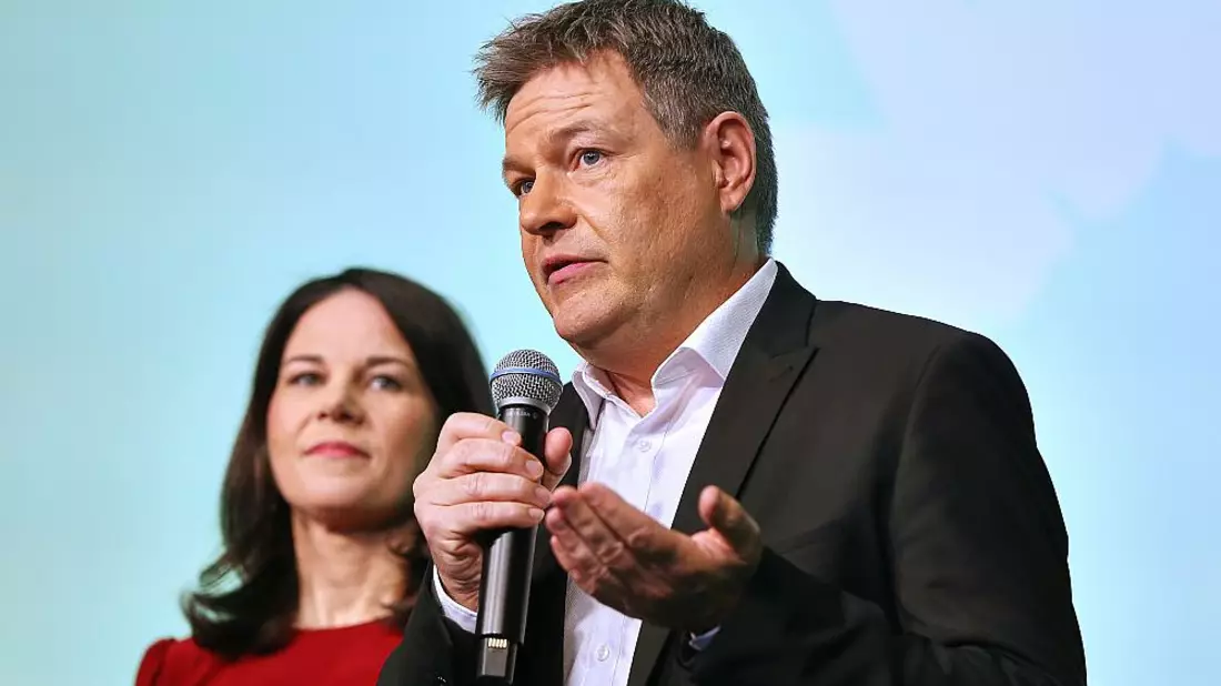 Annalena Baerbock und Robert Habeck am 23.02.2025 - Bild: über dts Nachrichtenagentur