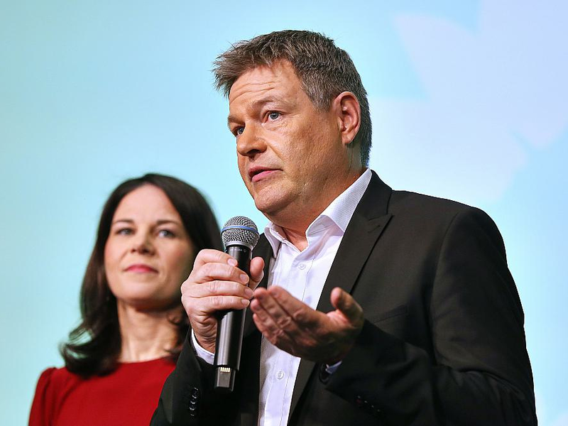 Annalena Baerbock und Robert Habeck am 23.02.2025 - Foto: über dts Nachrichtenagentur