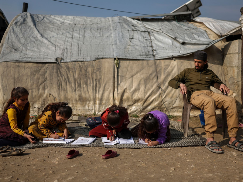 Können syrische Flüchtlinge in der EU auch eines Tages in ihre Heimat zurückkehren? (Archivbild) - Foto: Ghaith Alsayed/AP/dpa