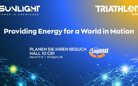 Sunlight Group nimmt an internationaler Fachmesse LogiMAT 2025 teil / Vorstellung der hochmodernen Lithiumbatterie LiONFORCE TP200 und Einführung in fortschrittliche Energiemanagementlösungen - Foto: presseportal.de