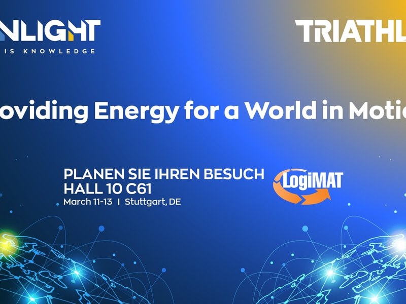 Sunlight Group nimmt an internationaler Fachmesse LogiMAT 2025 teil / Vorstellung der hochmodernen Lithiumbatterie LiONFORCE TP200 und Einführung in fortschrittliche Energiemanagementlösungen - Foto: presseportal.de