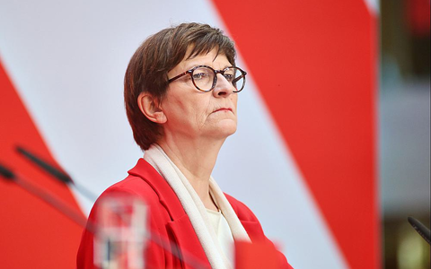 Saskia Esken am 24.02.2025 - Foto: über dts Nachrichtenagentur