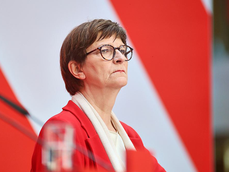 Saskia Esken am 24.02.2025 - Foto: über dts Nachrichtenagentur