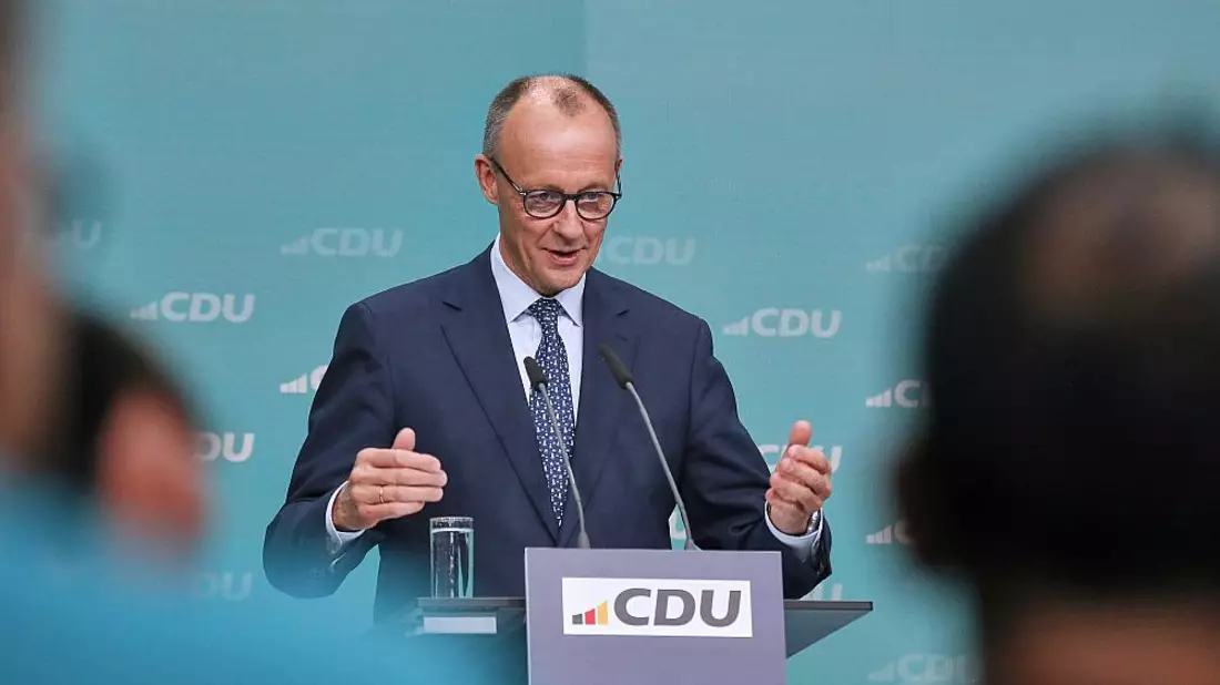 Friedrich Merz am 24.02.2025 - Bild: über dts Nachrichtenagentur