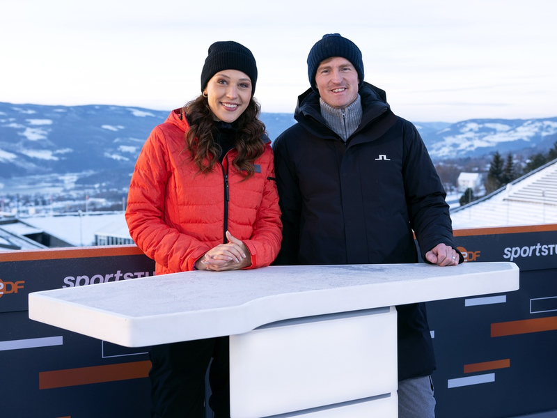Nordische Ski-WM bei sportstudio live im ZDF - Foto: presseportal.de