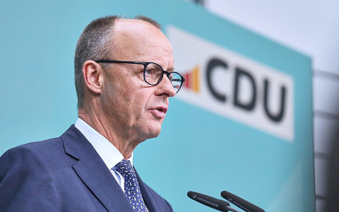 Friedrich Merz am 24.02.2025 - Foto: über dts Nachrichtenagentur