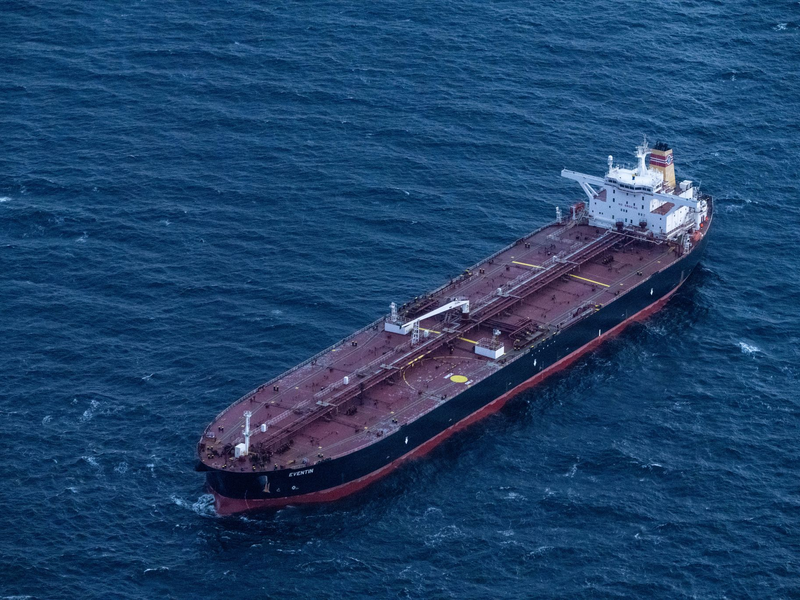 Die «Eventin» trieb im Januar stundenlang manövrierunfähig in der Ostsee. (Archivbild) - Foto: Stefan Sauer/dpa