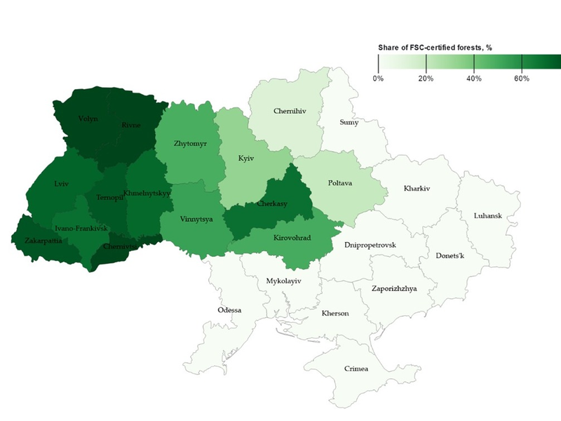 Nachhaltigkeitszertifizierung im Krieg - Verantwortungsvolle Waldwirtschaft in der Ukraine - Foto: presseportal.de