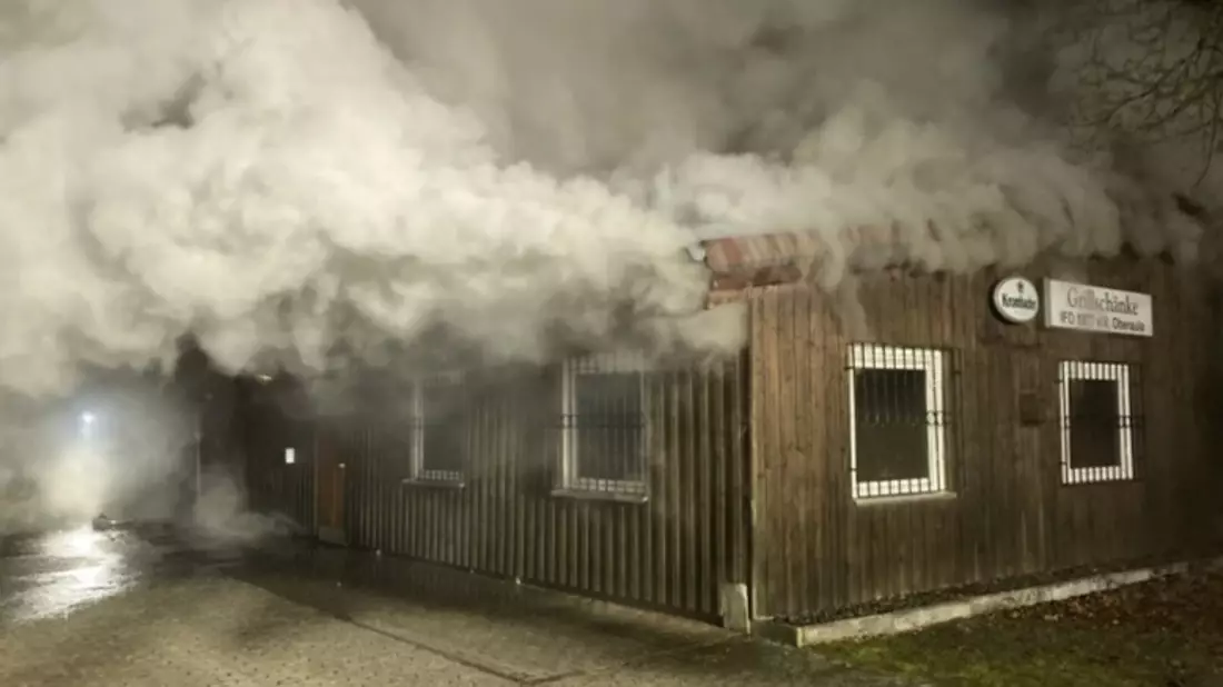 POL-HR: Brand einer Grillhütte in Oberaula - Polizei sucht Zeugen - Bild: presseportal.de