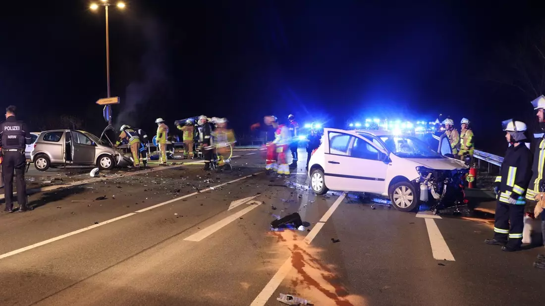 POL-HX: Vier Verletzte bei Unfall auf der K46 - Bild: presseportal.de