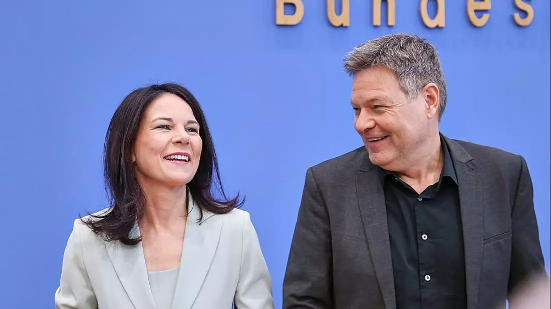 Annalena Baerbock und Robert Habeck am 24.02.2025 - Bild: über dts Nachrichtenagentur