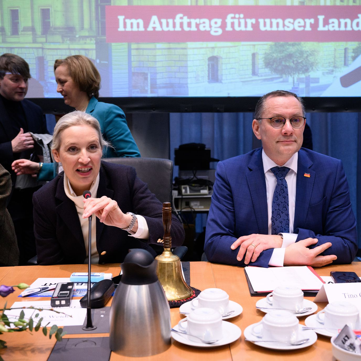 Maximilian Krah mischt ab jetzt in Berlin mit.  - Foto: Bernd von Jutrczenka/dpa