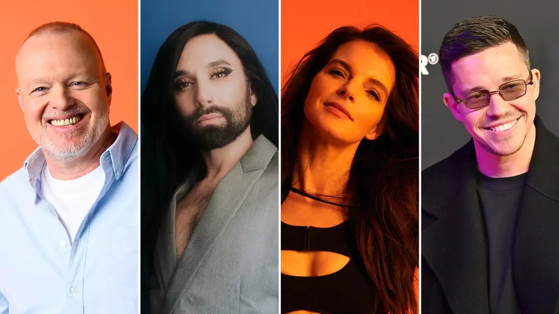 Die Entscheidungsshow: Chefsache ESC 2025 - Wer singt für Deutschland? mit Stefan Raab, Conchita Wurst, Yvonne Catterfeld und Nico Santos - das Publikum bestimmt - Bild: presseportal.de