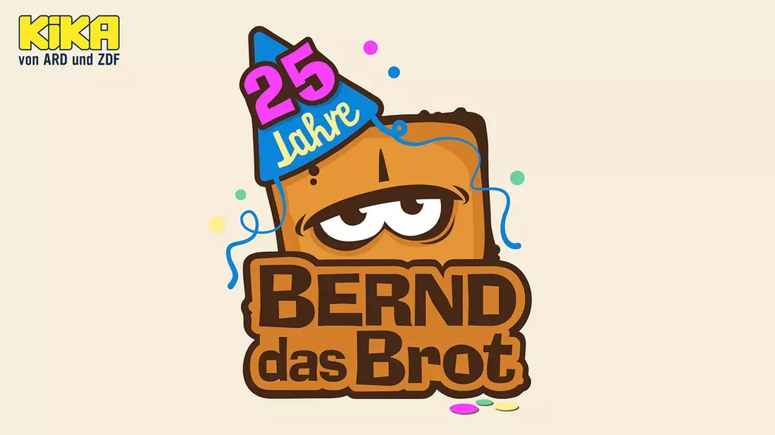 25 Jahre Bernd das Brot / Geburtstags-Spezial & viele Highlights ab 28. Februar 2025 bei KiKA - Bild: presseportal.de