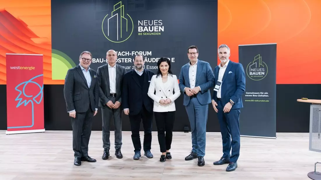 Wir bauen Zukunft. Um der Wohnungsnot endlich aktiv entgegenzuwirken / Neues Bauen 80 Sekunden gründet interdisziplinäre Taskforce Gebäudetyp E mit führenden Akteuren der Branche - Bild: presseportal.de