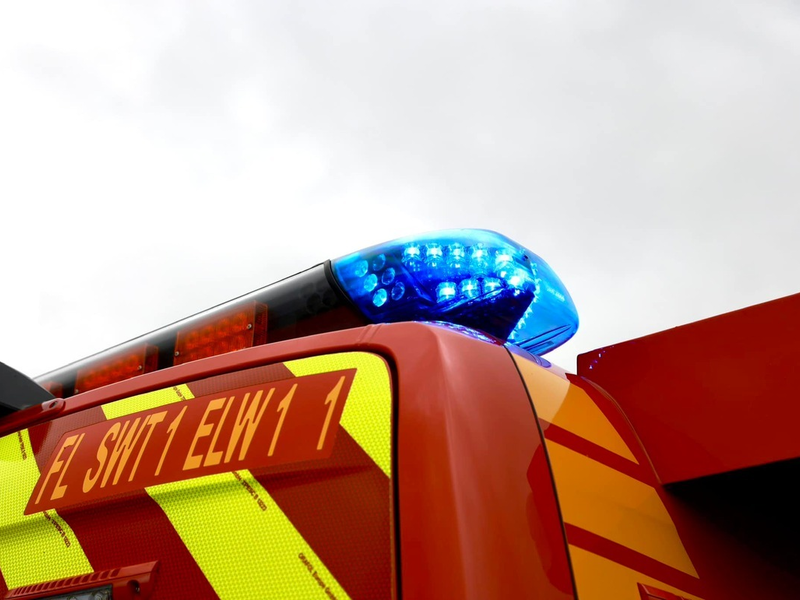 FFW Schwalmtal: Bagger beschädigt Gasleitung - Feuerwehr verhindert größere Gefahr - Foto: presseportal.de