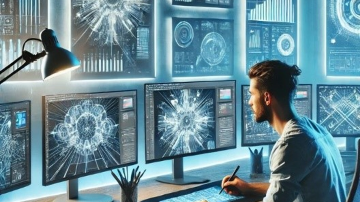 Grafikdesign - Foto: KI generiert über pressetext.de