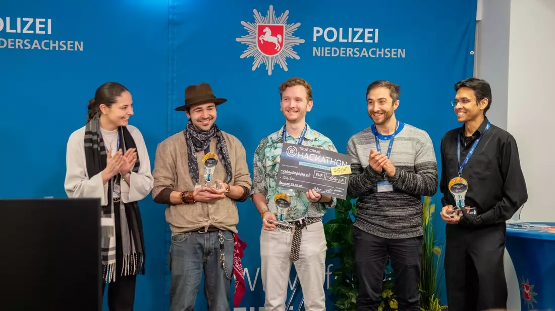 ZPD: Innovative Lösungen für die Polizei der Zukunft gestalten / Erfolgreicher zweiter True Crime Hackathon bei der Polizei Niedersachsen - Bild: presseportal.de