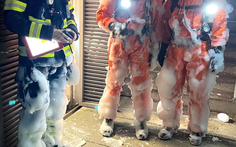 FW-M: Viel Schaum um Nichts (Moosach) - Foto: presseportal.de