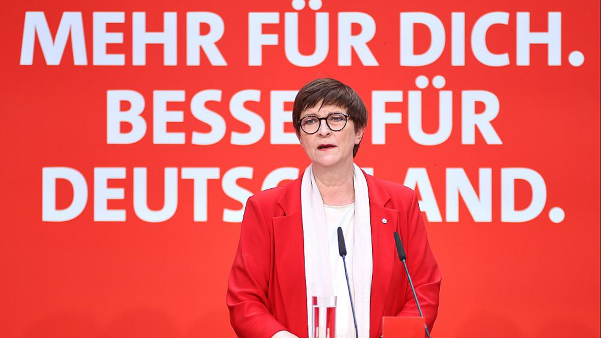 Saskia Esken am 24.02.2025 - Foto: über dts Nachrichtenagentur