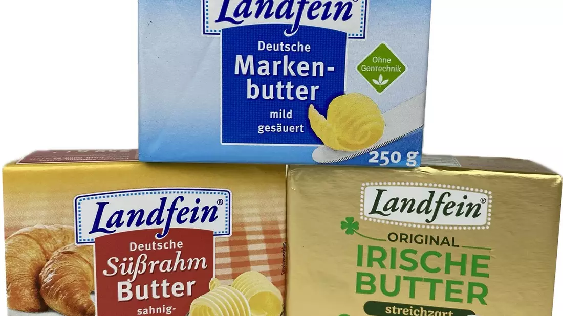 NORMA-Butter ab sofort unter zwei Euro: Pünktlich zur Ladenöffnung fallen die Preise beim Lebensmittel-Discounter aus Nürnberg / LANDFEIN Deutsche Markenbutter für nur 1,99 Euro - Bild: presseportal.de