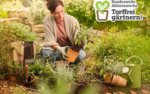 Torffrei gärtnern: Bundesweite Aktionswoche startet am 28. Februar / Gärtnern ohne Torf schützt Moore und das Klima - Breite Unterstützung von Erdenherstellern, Verbänden und Handel - Foto: presseportal.de Torffrei gärtnern: Bundesweite Aktionswoche startet am 28. Februar / Gärtnern ohne Torf schützt Moore und das Klima - Breite Unterstützung von Erdenherstellern, Verbänden und Handel - Foto: presseportal.de