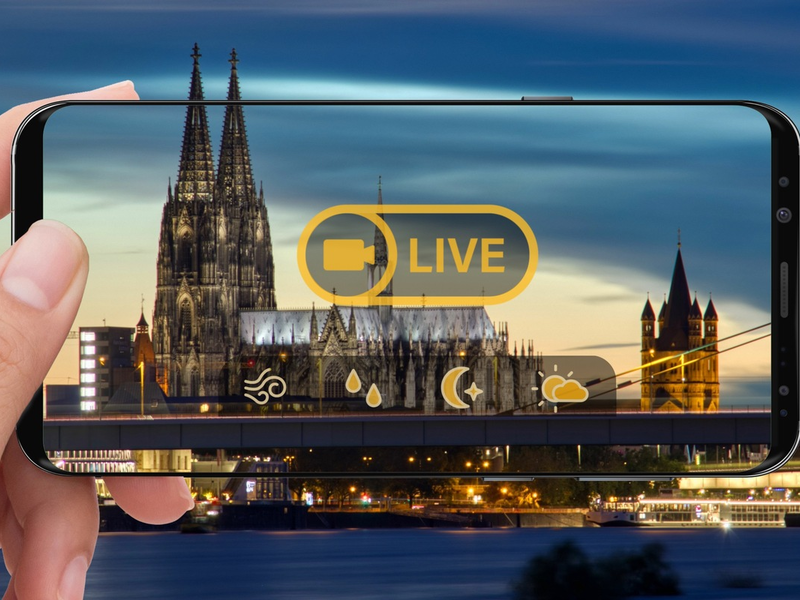 FOSS GmbH und livespotting betreiben Kameranetzwerk von wetter.com als Service Provider - Foto: presseportal.de