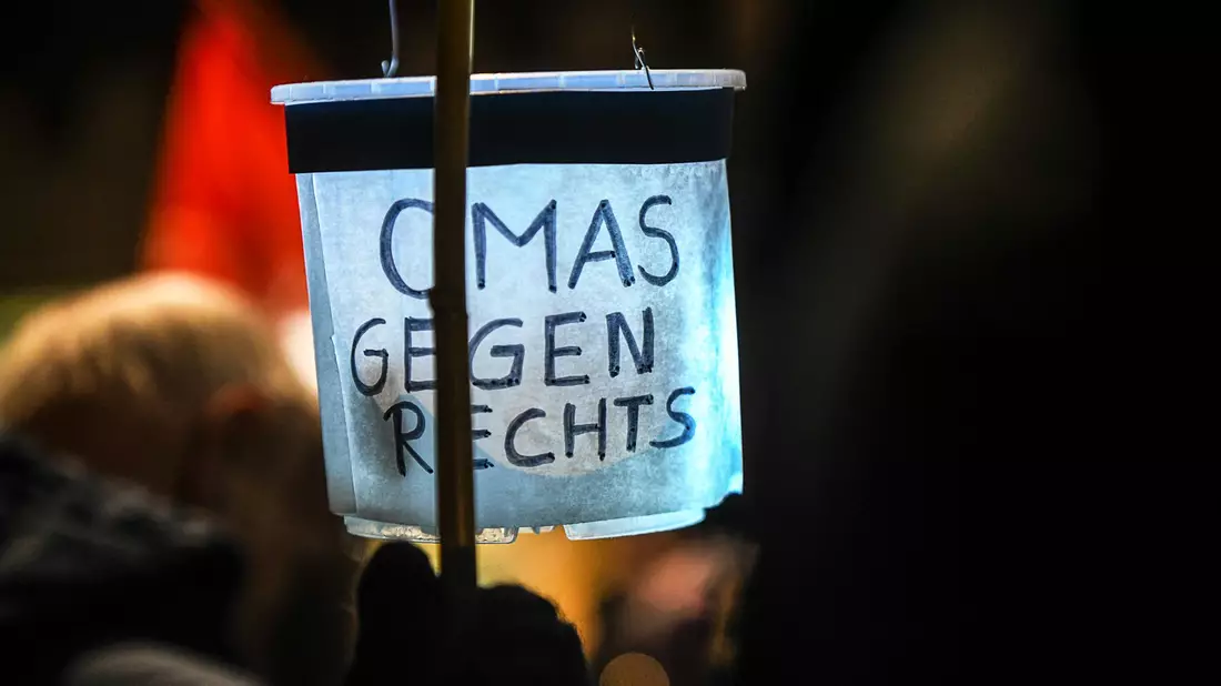 Proteste gegen rechts: Union sieht gezielte parteipolitische Einflussnahme (Archivbild).  - Bild: Jason Tschepljakow/dpa