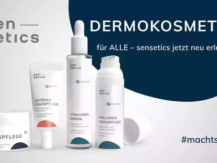 sensetics: Dermokosmetikmarke der apo.com Group startet mit neuen Produktlinien und überarbeitetem Design ins Jahr 2025 - Foto: presseportal.de