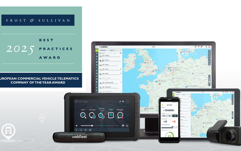 Frost & Sullivan kürt Webfleet zum europäischen Telematikunternehmen des Jahres 2025 - Foto: presseportal.de