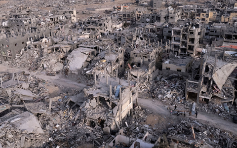 Kriegszerstörungen in Rafah (Archivbild) - Foto: Mohammad Abu Samra/AP/dpa