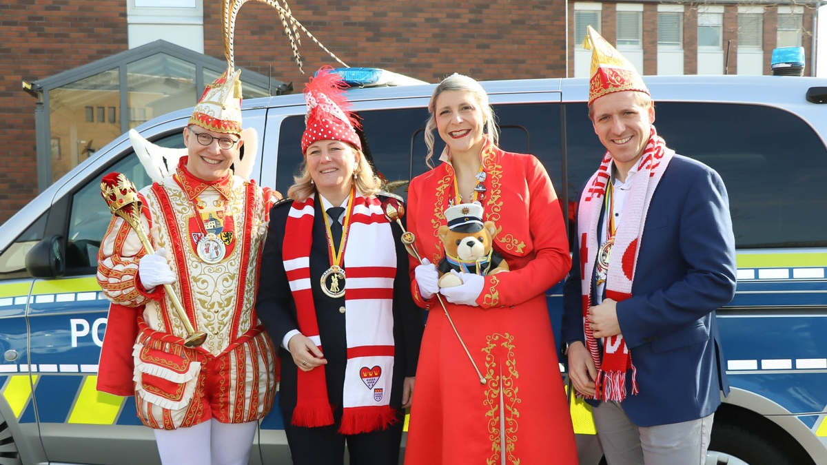 POL-EU: Jeck, aber sicher! Gemeinsam für eine sichere Karnevalszeit - Foto: presseportal.de