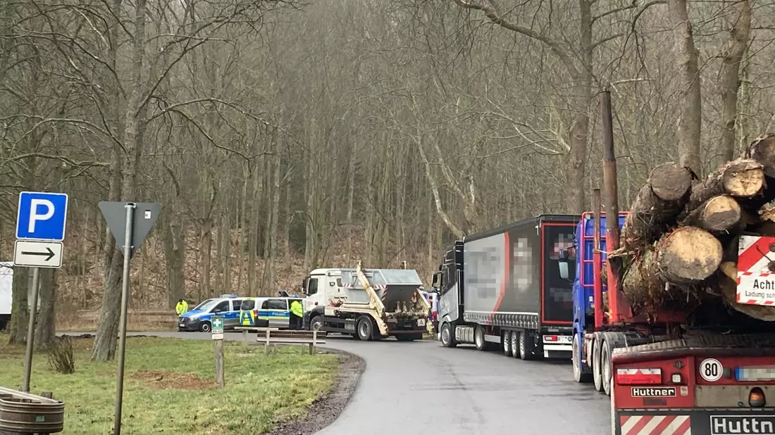 POL-MR: Battenberg: LKW-Kontrollen - Bild: presseportal.de