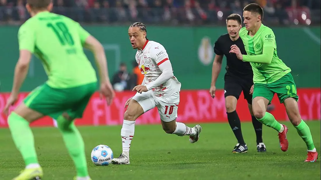 RB Leipzig - VfL Wolfsburg am 26.02.2025 - Bild: über dts Nachrichtenagentur