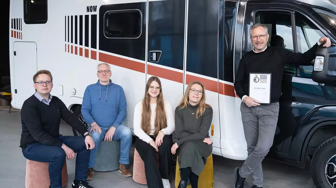 GMK gewinnt German Design Award 2025 für das Projekt FRANKIA NOW - Bild: presseportal.de