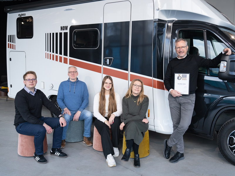 GMK gewinnt German Design Award 2025 für das Projekt FRANKIA NOW - Foto: presseportal.de