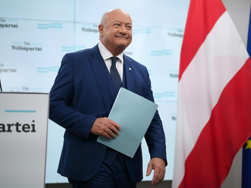 Der konservative Parteichef Christian Stocker wird Kanzler. (Foto: Archiv) - Foto: Georg Hochmuth/APA/dpa