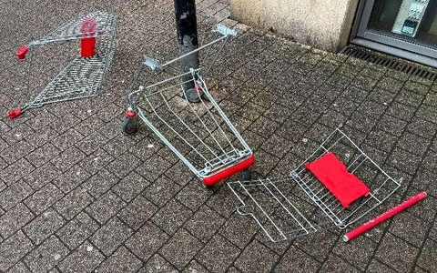 POL-WOB: Einkaufswagen von Parkdeck geworfen - Polizei sucht Zeugen - Foto: presseportal.de