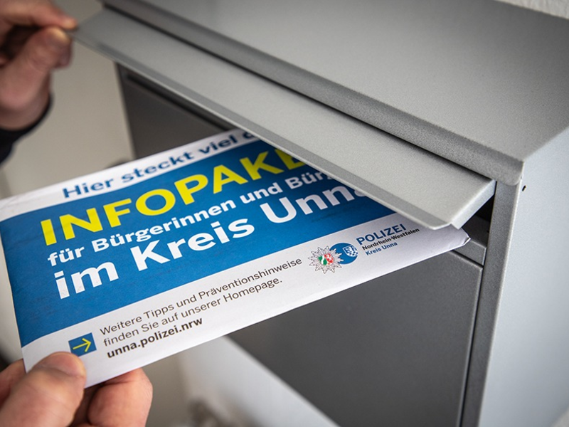 POL-UN: Information der Kreispolizeibehörde Unna: Postwurfsendung in Bergkamen-Overberge - Foto: presseportal.de